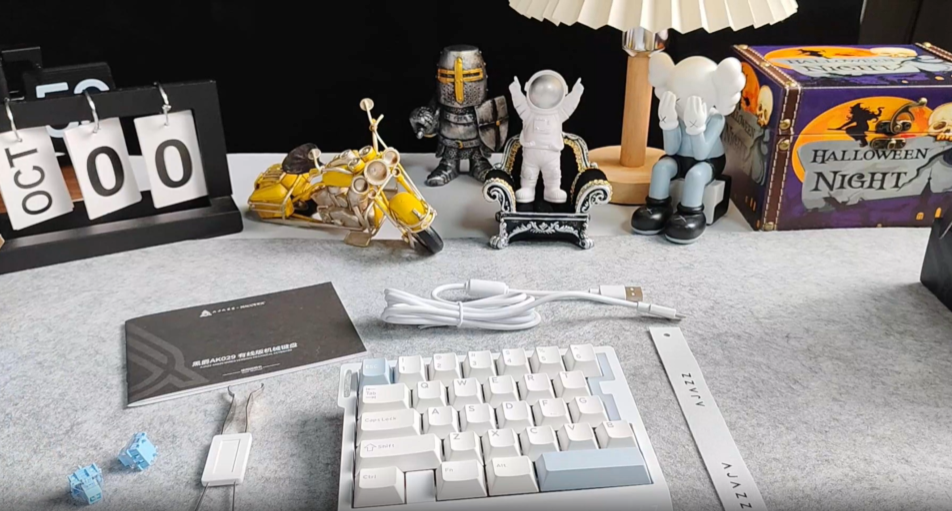 A.JAZZ AK029 Wired 29-Key One-Handed Gaming Keyboard,8000Hz